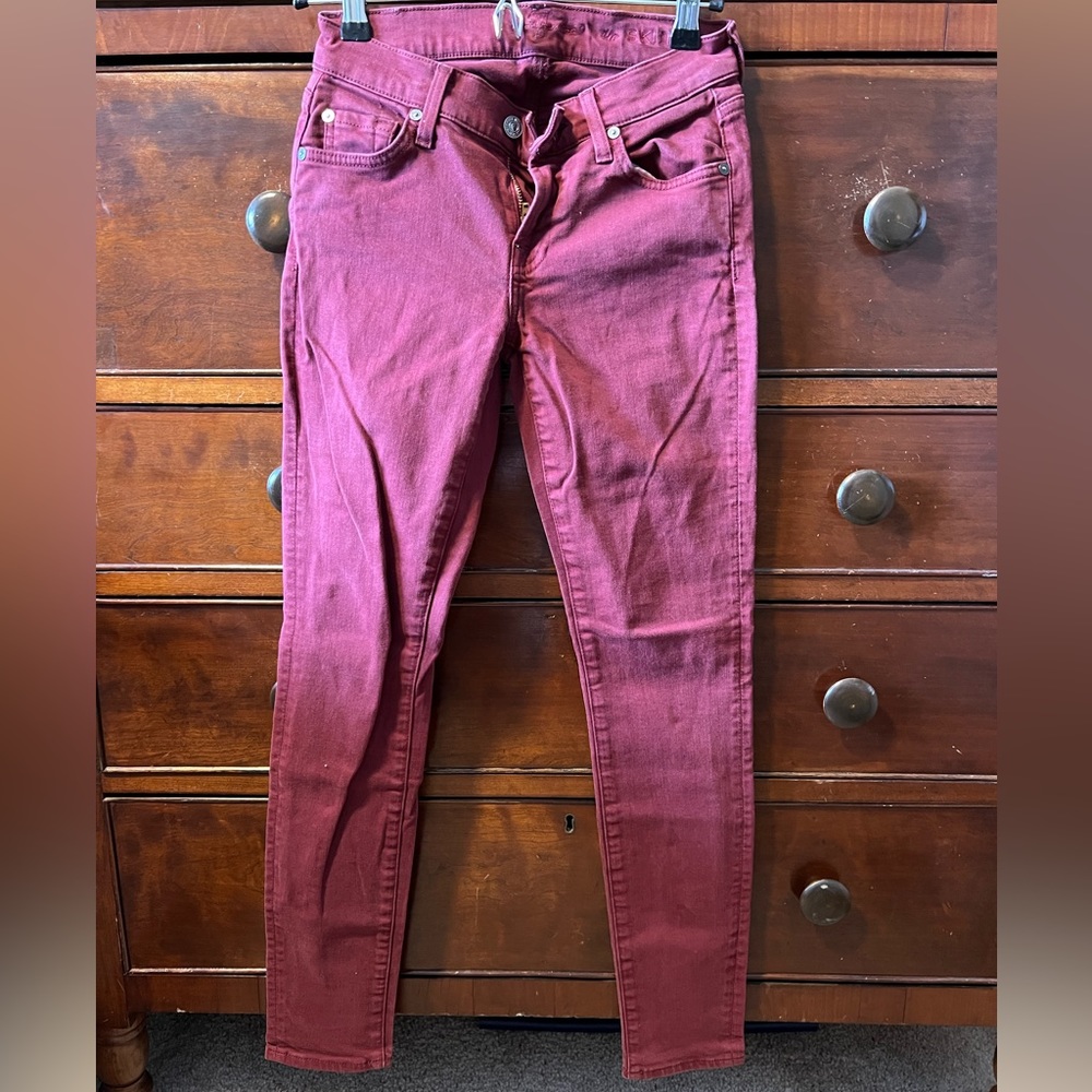 Women’s, 7 for All ManKind, Size 25, The Skinny Jeans